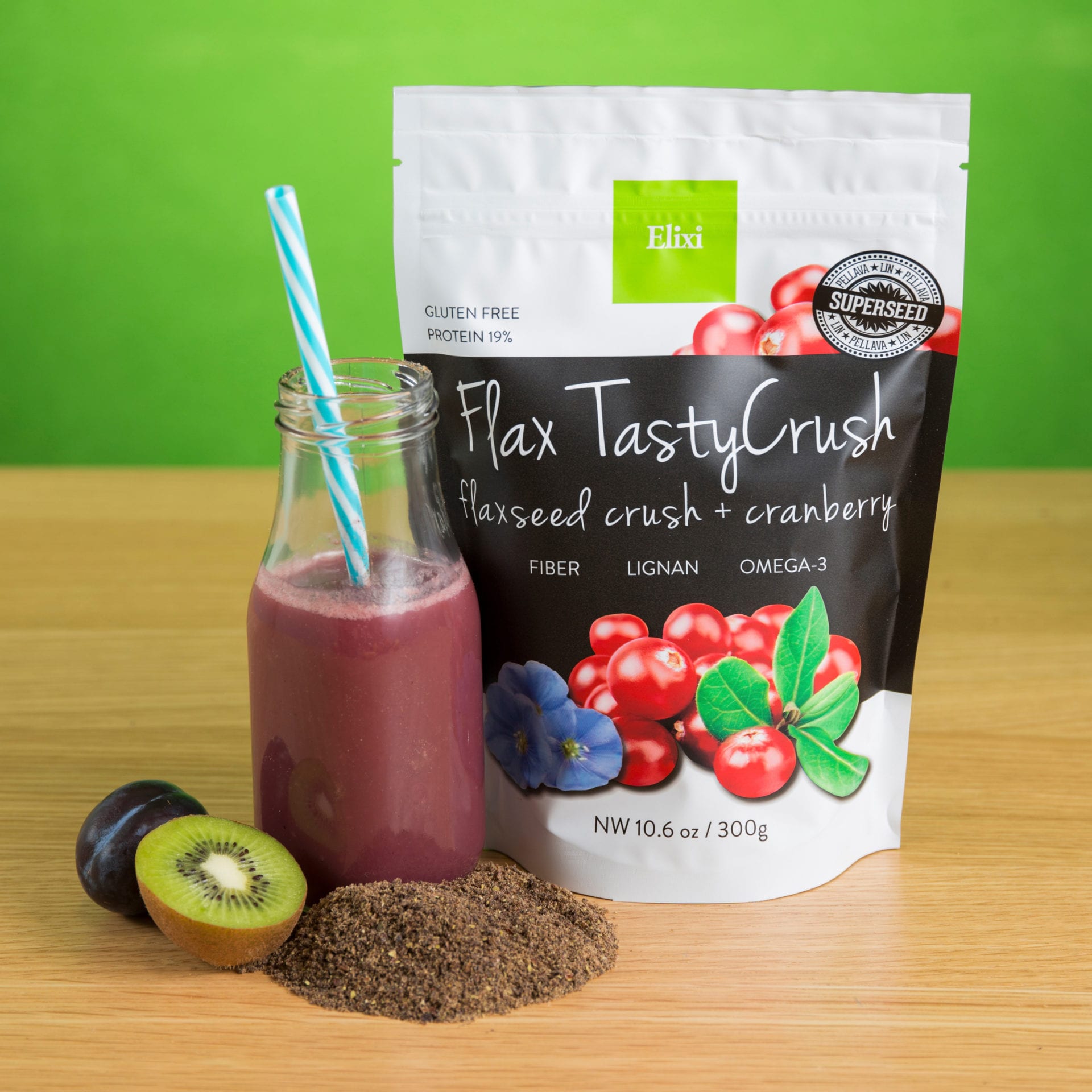 Elixi Flaxseed Crush Cranberry Flax TastyCrush