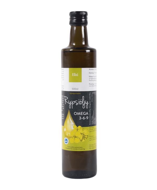 Extra Virgin Canola Oil Elixi Oil Omega3 Omega6 Omega9