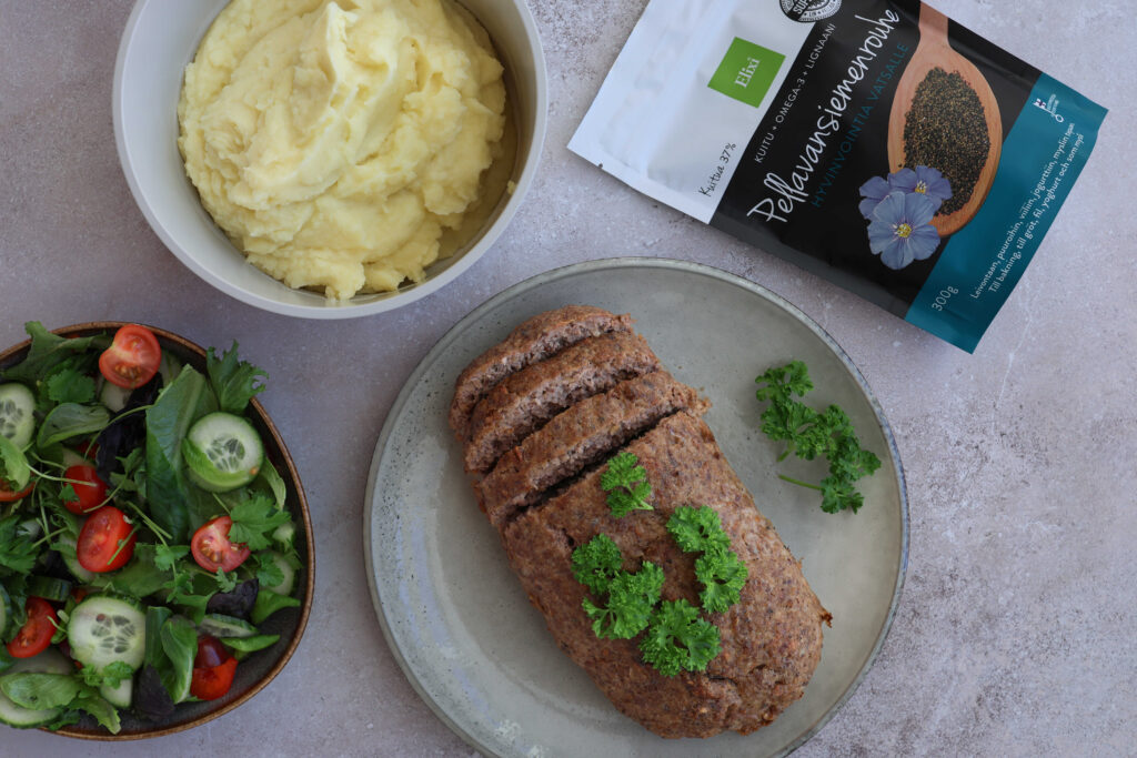 jauhelihamureke ja perunamuusi