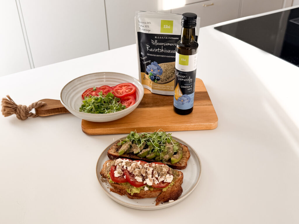 avokadoleipa kahdella tapaa