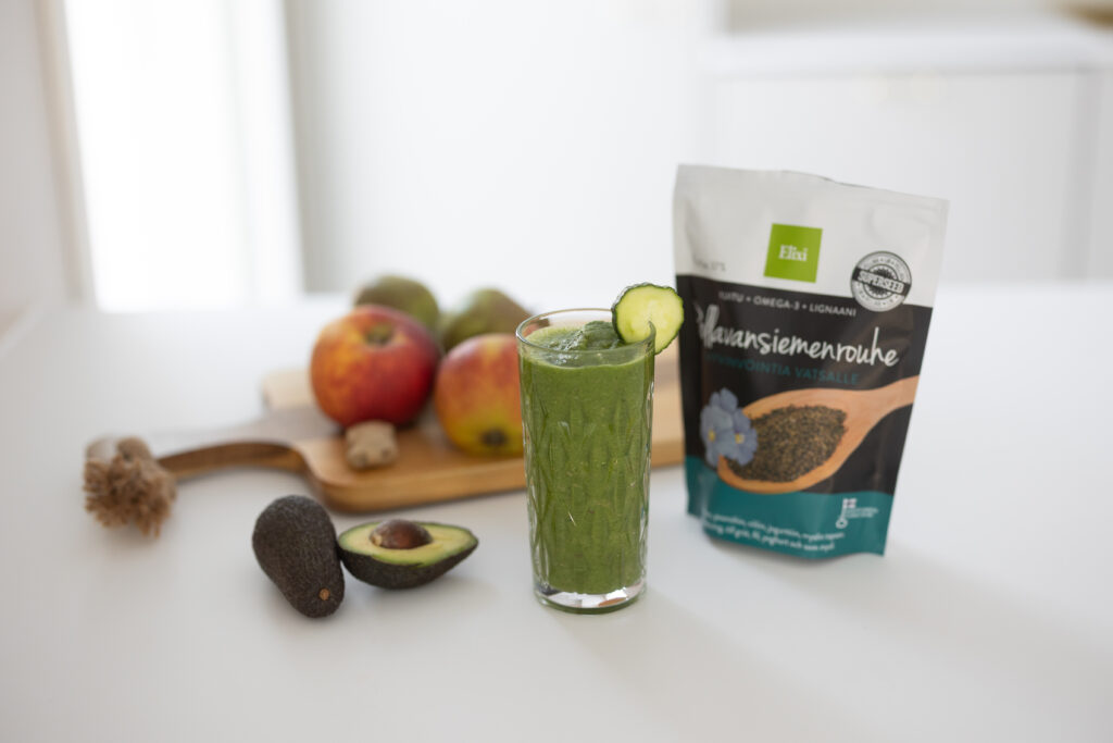 hyvän olon vihersmoothie