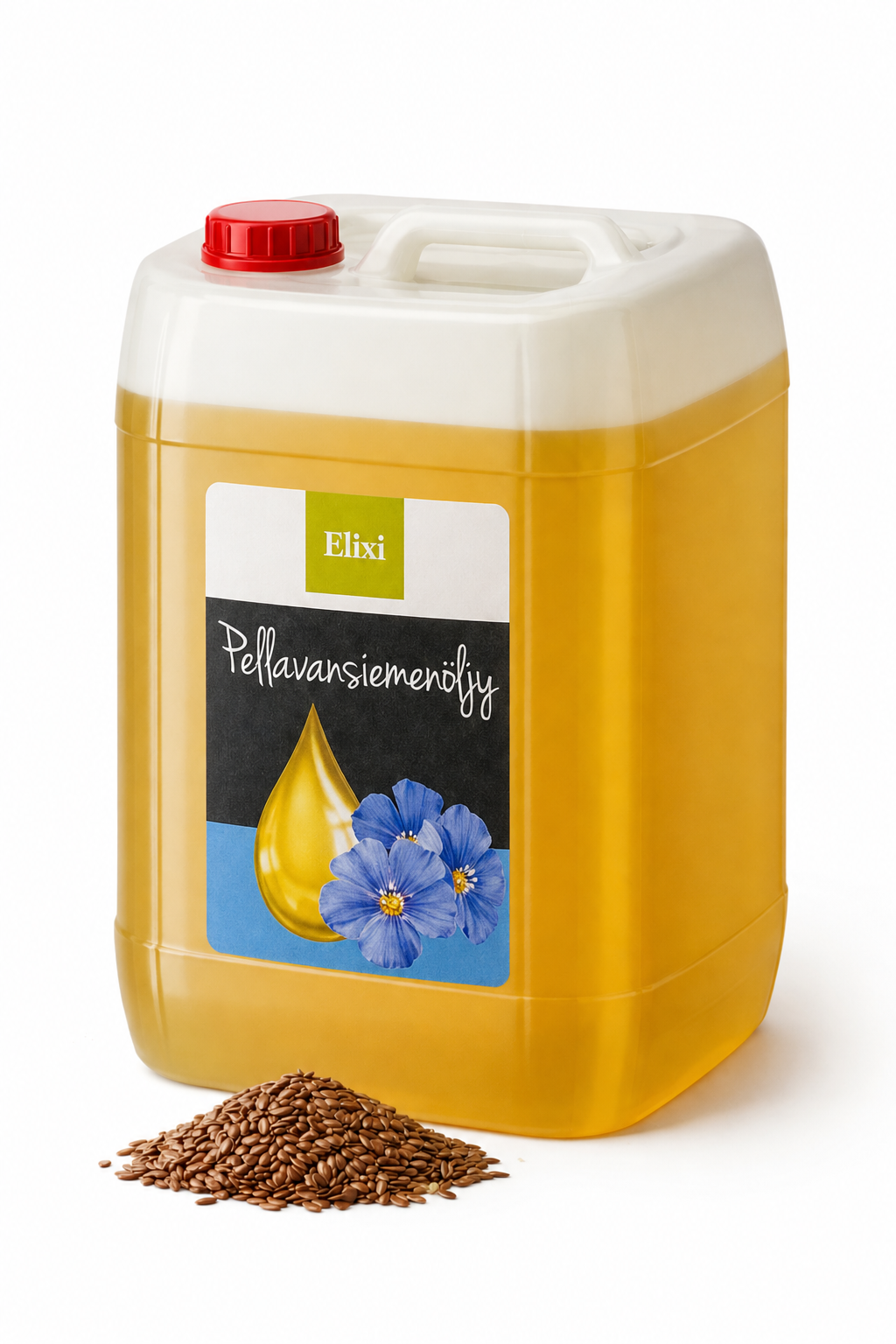 Cold-pressed flaxseed oil