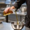 Cold-pressed organic flaxseed oil
