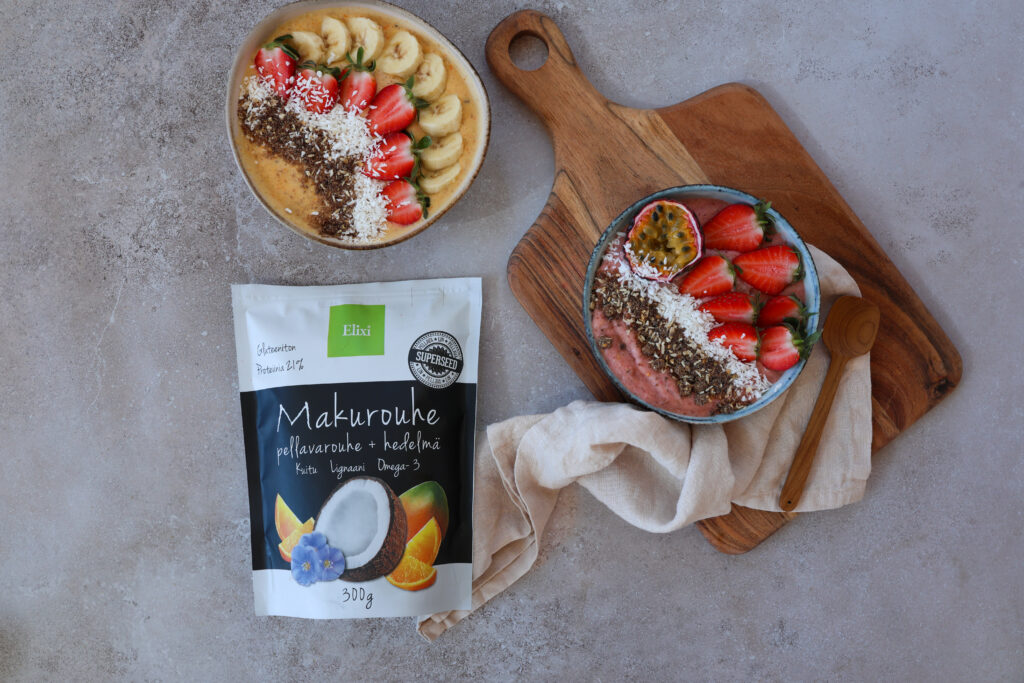 mango-tyrni smoothie bowl