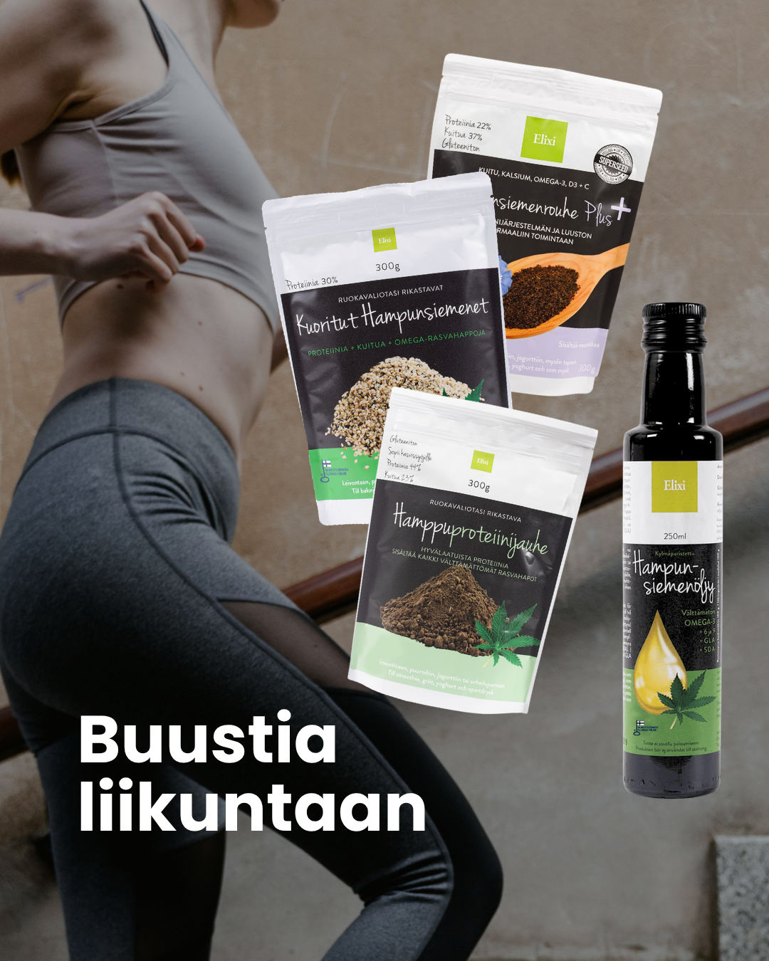 Elixi buustia liikuntaan