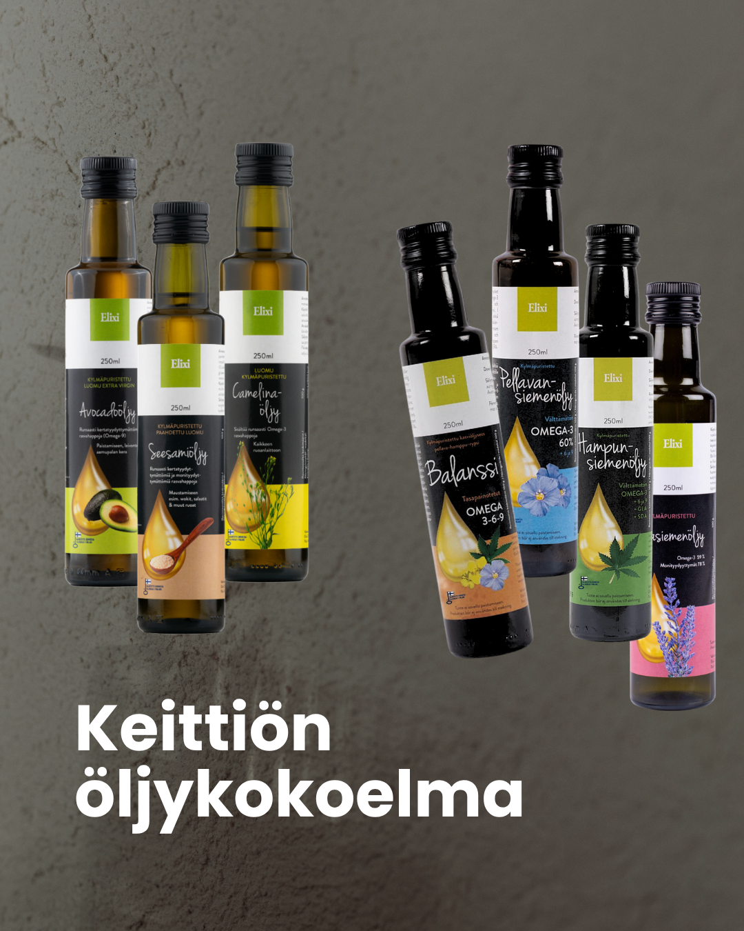 Elixi keittiön öljypaketti